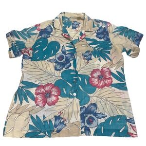 TROPICAL HAWAIIAN SHIRT MADE IN USA‎